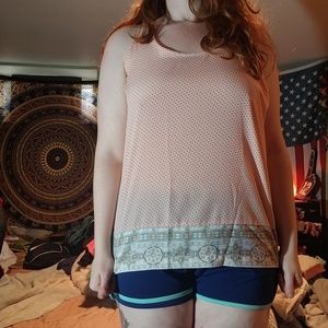 Salmon Pink Tank Top